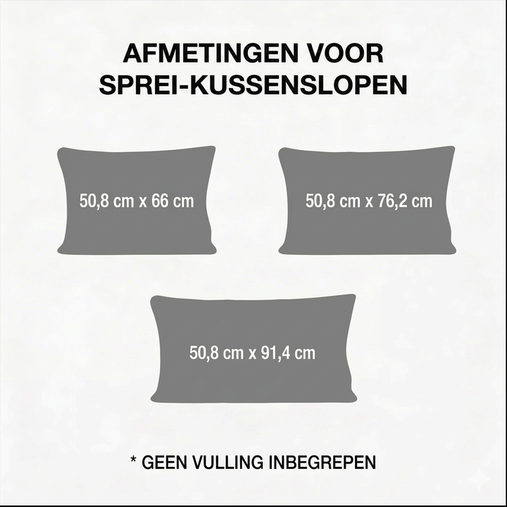 Gequilte Kussenhoes - Klokken bij Het Maanlicht