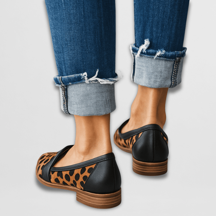 Pierrette | Chaussons orthopédiques en daim doux