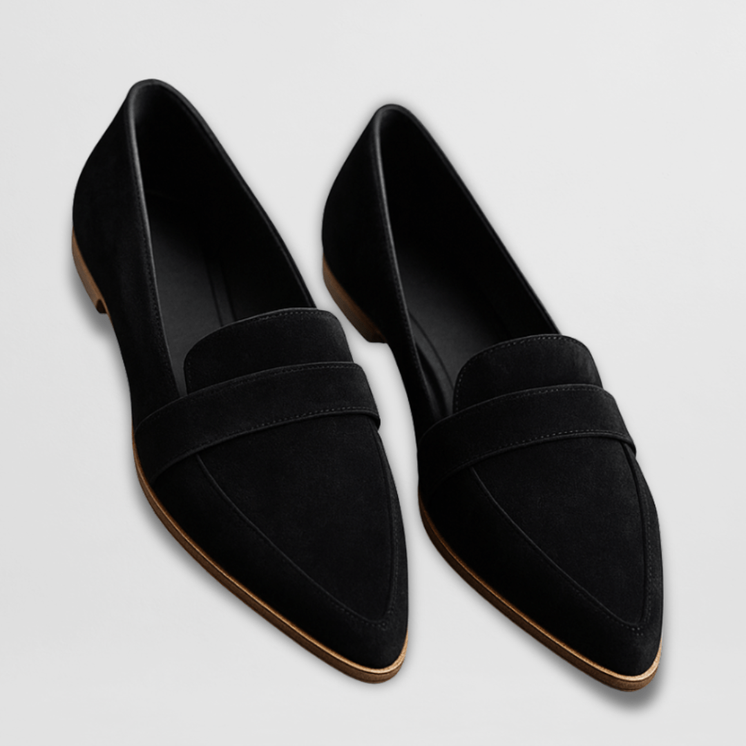 Pierrette | Chaussons orthopédiques en daim doux
